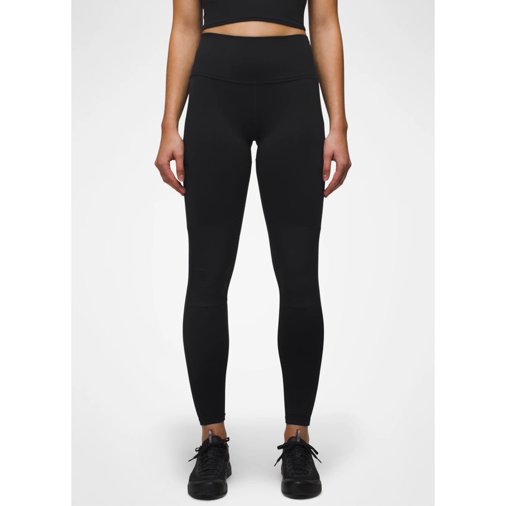 Prana Chakara Peak Leggings Climbing Outdoor Hiking Activewear in Black Size XS